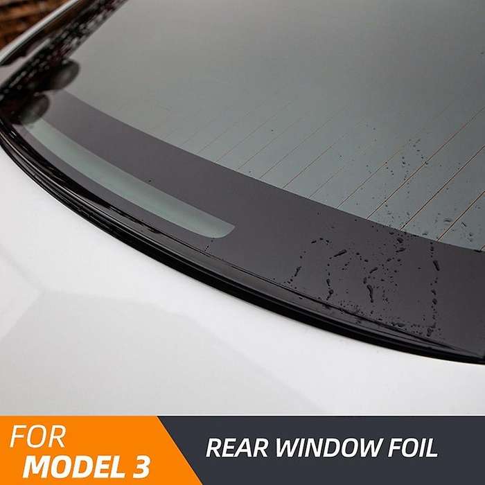 Car Rear Window Waterproof Spoiler Trunk Retaining Wing For