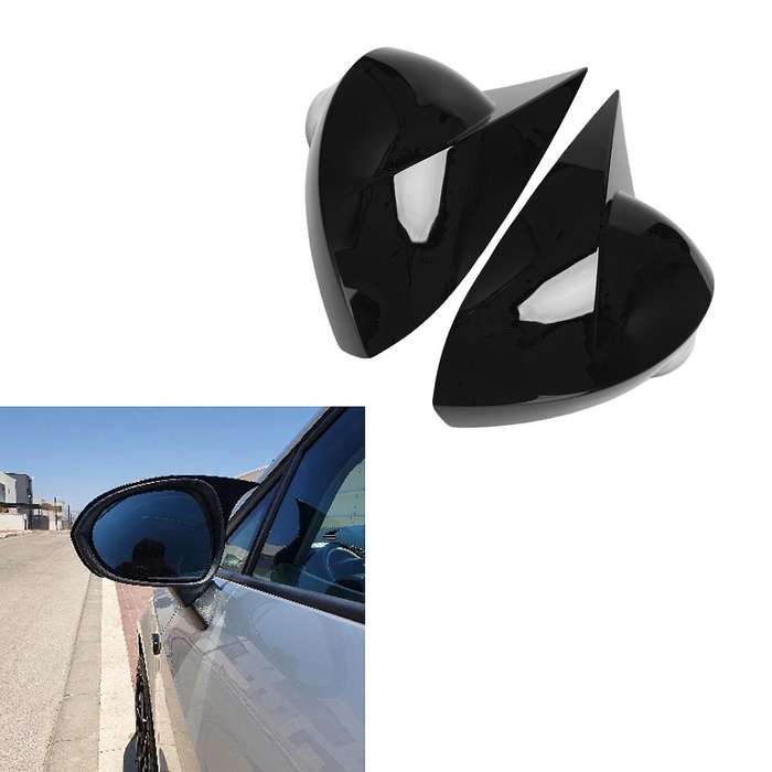 Car Rearview Mirror Cover Door Side Rear View Caps for Seat 2009-2017