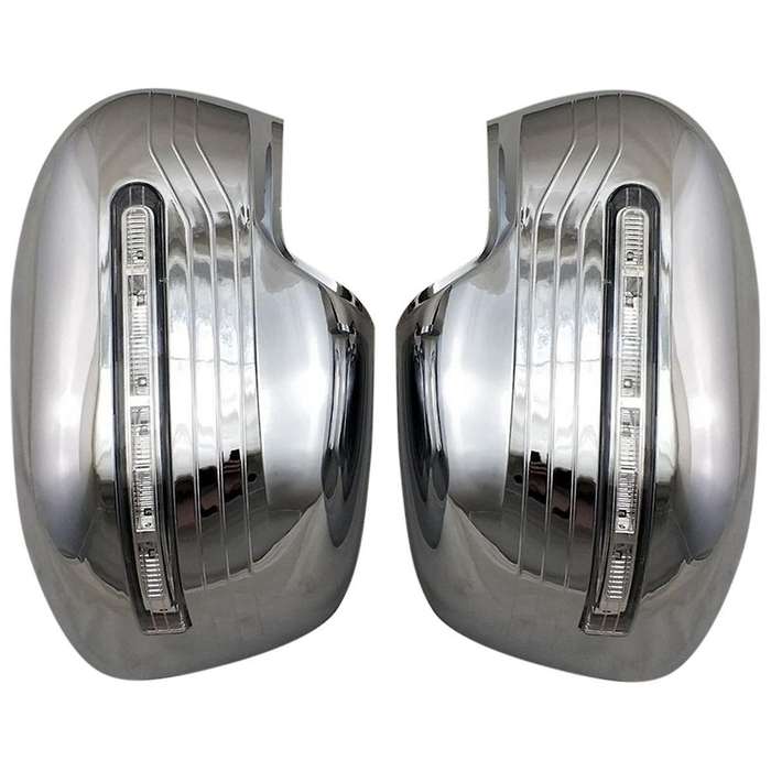 Car Rearview Mirror Cover for Navara Np300 D23 2015-2019 Door Mirror Cover with Led