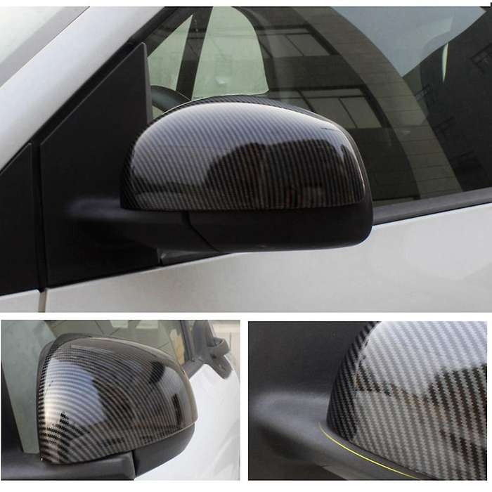 Car Rearview Mirror Cover Protective Shell Replacement for 453 2015+ Accessories,Carbon Fiber