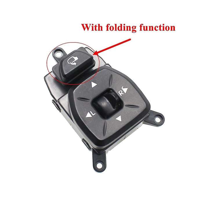 Car Rearview Mirror Folding Control Switch Adjustment Button 935732S000 for Ix35 2009-2013