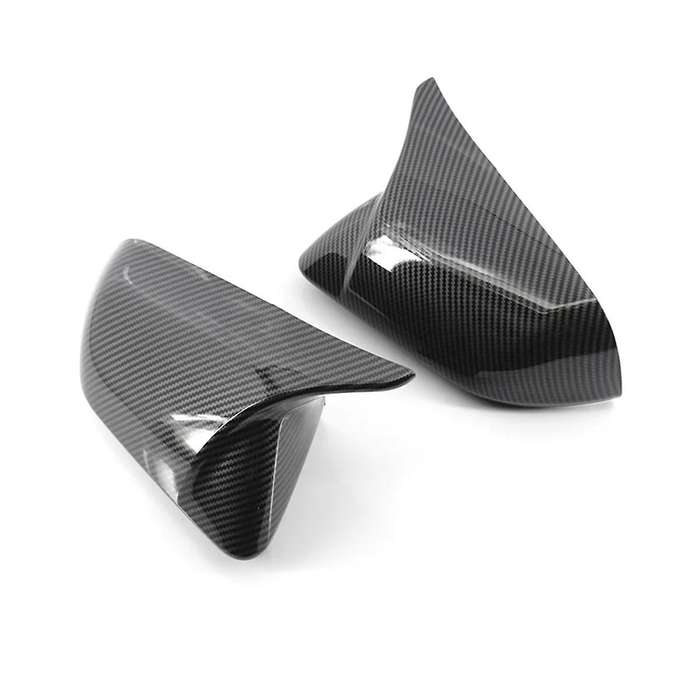 Car Rearview Mirror Cover Side Mirror Housing for 2015-2022 FR3Z-17682 FR3B-17683 Carbon Fiber