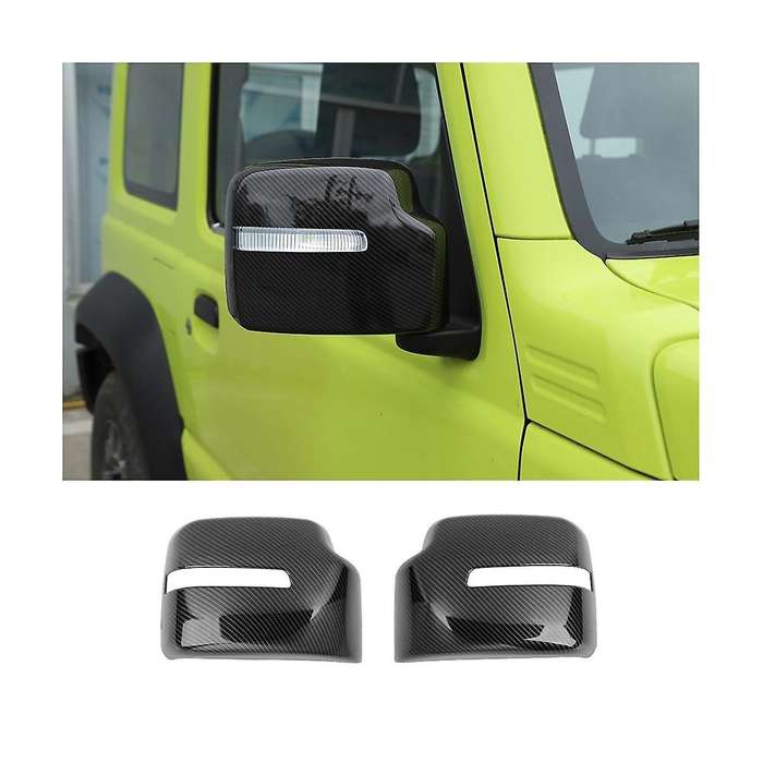 Car Rearview Mirror Shell Decoration Cover Trim Stickers for Jimny Jb64 Jb74 2019 2020 2021 2022 20