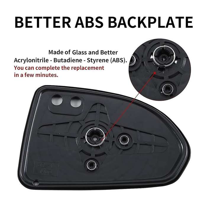Car Rearview Side Mirror Glass Lens for Fit Jazz Gd1 Gd3 2005-2008 City Gd6 Gd8 76253-sel-p01 76203-