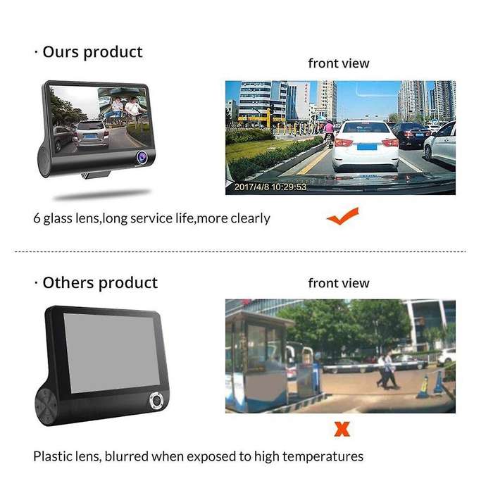 Car Recorder Hd Night Vision Back-up Camera Car Dvr Rear View Camera Car Accessories