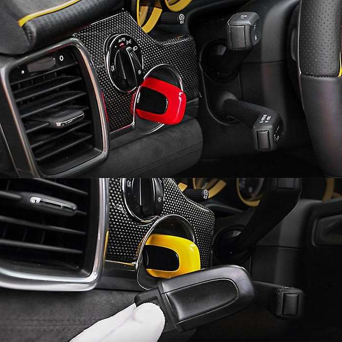 Car Red Smart Remote Keyless Entry for Porsche 911 Cayenne Macan Panamera Replacement Smart Key Cas