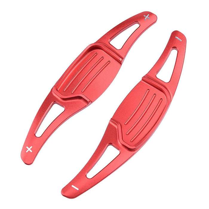 Car Red Steering Wheel Shift Paddle Shifter Extension for Mondeo Taurus Edge