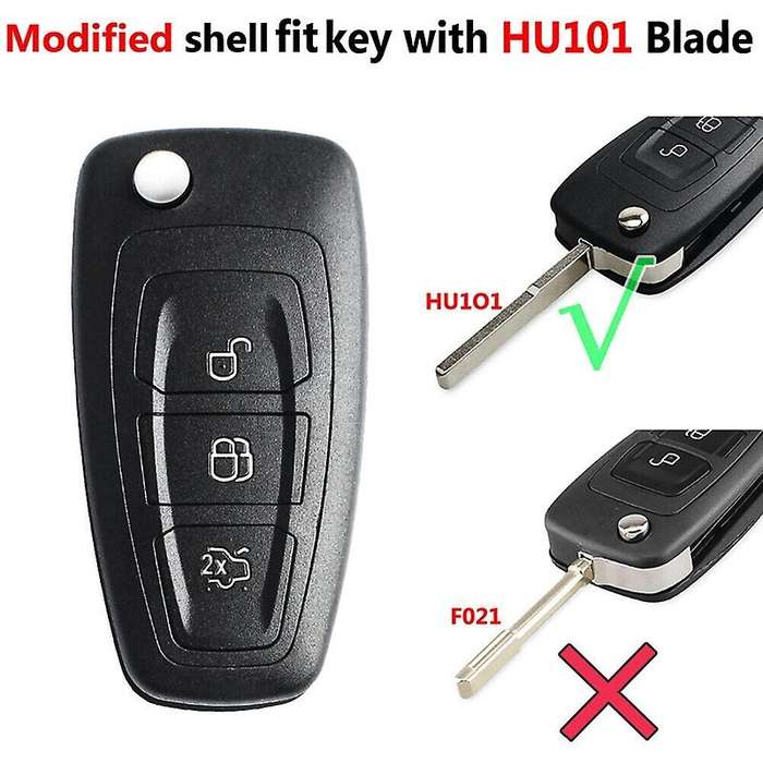 Car Remote Key Shell Compatible Compatibled Focus Fiesta Galaxy Mondeo C-Max Ranger