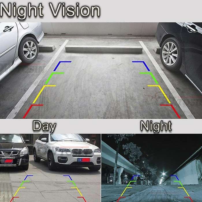 Car Reversing Rear View Camera 4 Led Night Vision Assisted Parking Camera for Alfa Romeo 147 156 15