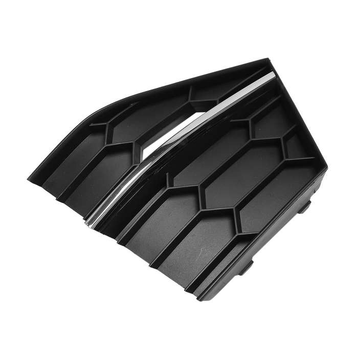 Car Right Fog Light Grille Cover Fog Light Cover Trim for Superb 2016 2017 2018 Front Bumper Grille