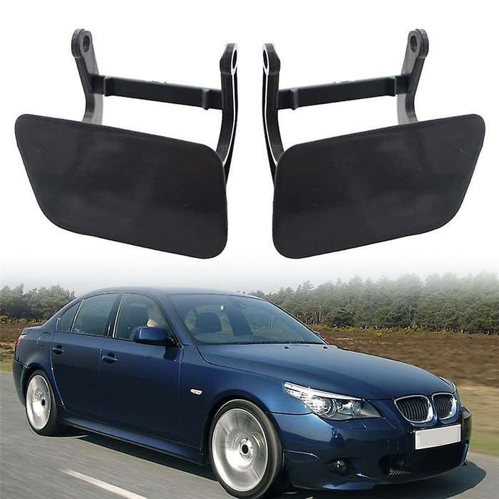 Car Right Front Bumper Headlight Washer Spray Nozzle Cover Headlight Washer Jet Cap for  5-series E6