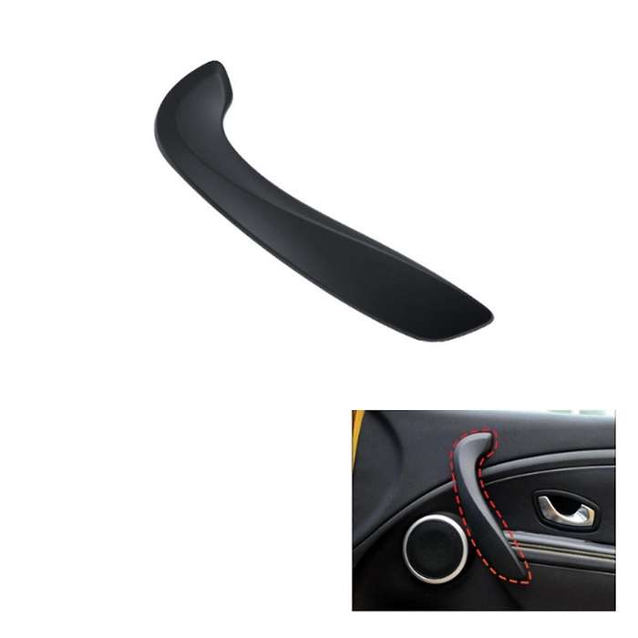 Car Right Front Inner Door Handle for 3 2008-2016 Car Door Inner Armrest Outer Cover Black