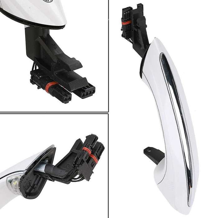 Car Right Front Outer Door Handle with Comfortable Entry with Light for - 5 Series F10 520D 2009-201