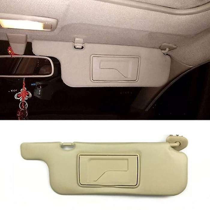 Car Right Inner Sunvisor Sun Shade Front Windscreen Sun Visor Sunshield with Mirror Kit for 2003-201