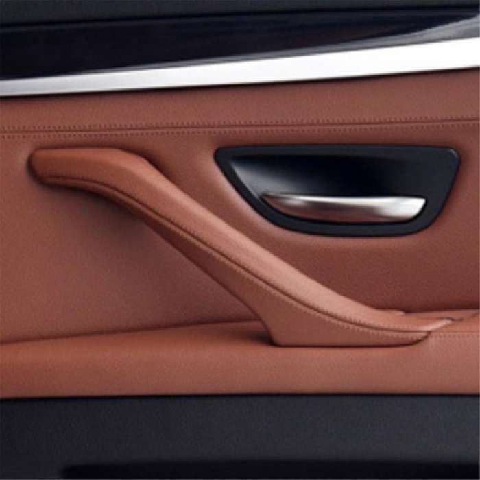 Car Right Interior Passenger Door Leather Handle Assembly for 5 Series F10 F11 F18 10-17 520i 523i 5