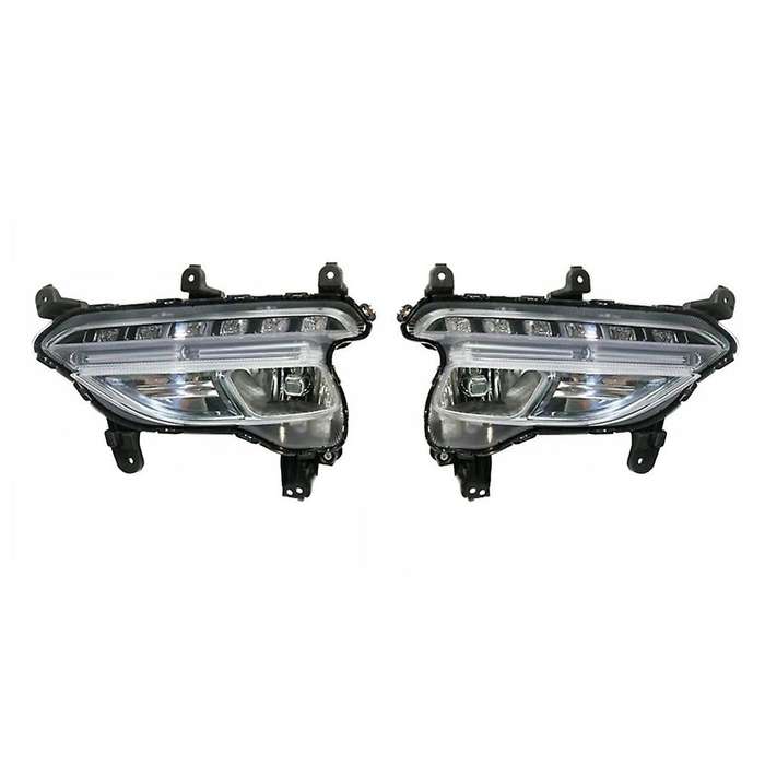 Car Right LED DRL Fog Light for Sport 2016-2018 Auto Driving Lamp Daytime Running Light Bumper Lamp