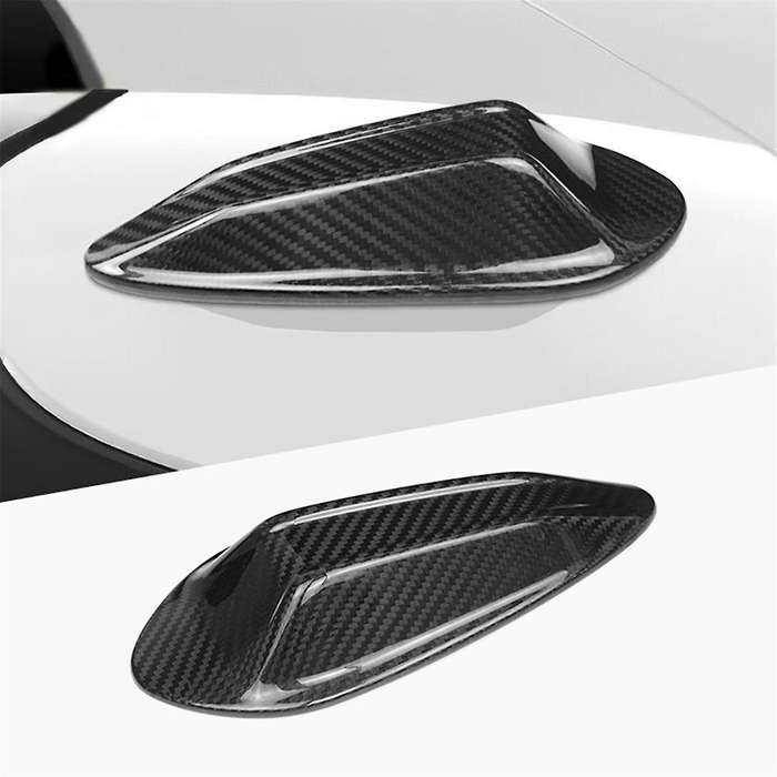 Car Roof Fin Antenna Cover Carbon Fiber Decoration Trim for 3 Series G20 5 Series G60 M3 G80 G82