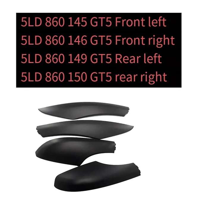 Car Roof Rack Cover Baggage Slide Rail Protection Lid 5LD860145 5LD860146 5LD860149 5LD860150 for 2