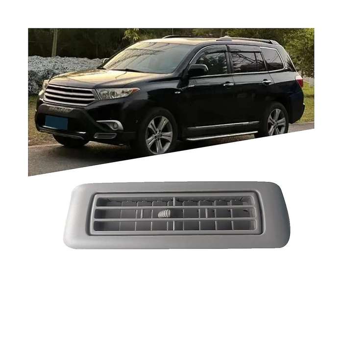 Car Roof Rear Air A/C Vent Grille 63601-48011-E0 for 2007-2014 Side Air Outlet Nozzle Grey 636014801