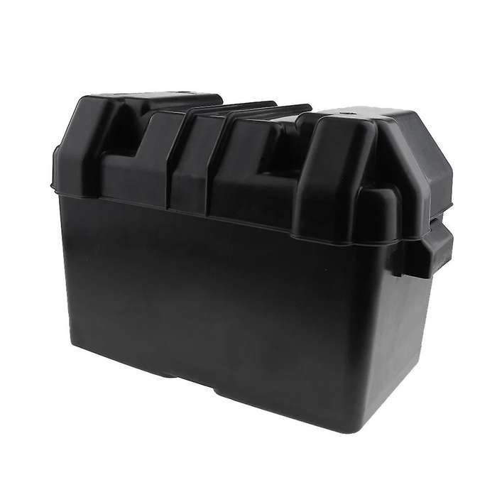 Car RV Boat Marine Smart Battery Box USB Car Charger Power Guard with Strap for Car Truck Boat Trail