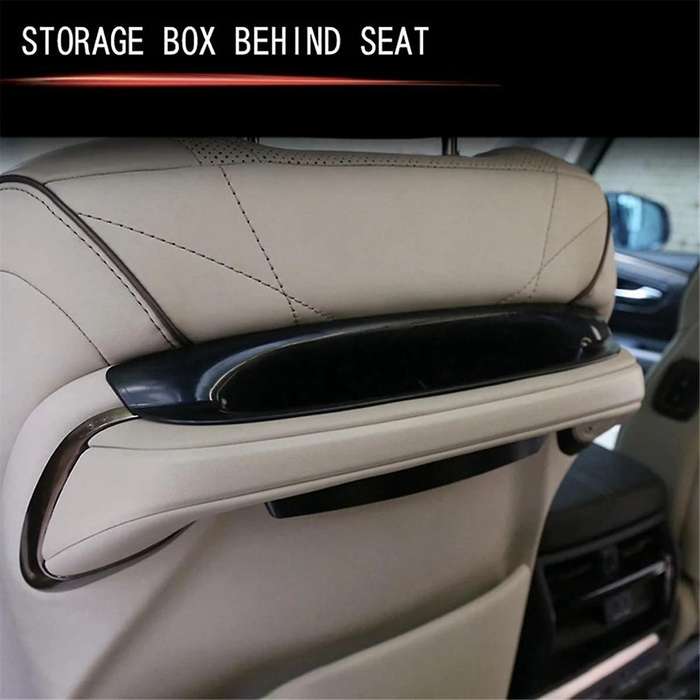 Car Seat Behind Storage Box Accessories Seat Holder Tray Organizer for Alphard Vellfire 40 Series 20