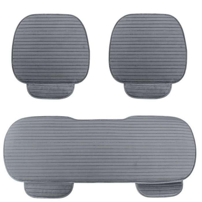 Car Seat Cover Car Accessory Front Rear Winter Warm Cushion Breathable Protector Mat Pad Universal