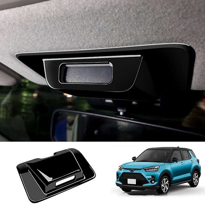 Car Seat Belt Inspection Panel Cover Inspection Panel Frame Seat Belt Cover for Raize 2020 2021 B