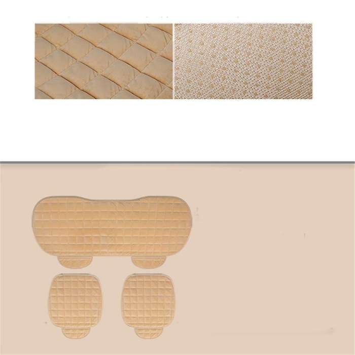 Car Seat Cover Winter Warm Seat Cushion Anti- Universal Front Chair Seat Breathable Pad for Vehicle