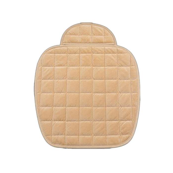 Car Seat Cover Winter Warm Seat Cushion Anti- Universal Front Chair Seat Breathable Pad for Vehicle