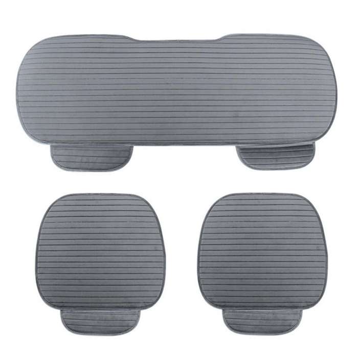 Car Seat Cover Car Accessory Front Rear Winter Warm Cushion Breathable Protector Mat Pad Universal A