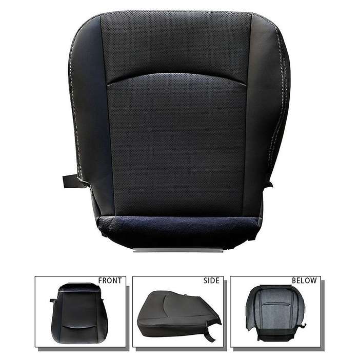 Car Seat Cover Leather Seat Cushion Surface Shell Trim for Ram 1500 2009-2012 Driver Side