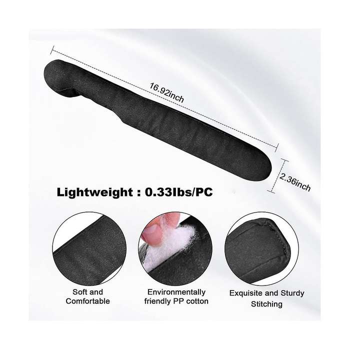 Car Seat Space Filler 2 Pack, Universal Organizer for Car Suv Truck to Fill The Space Between Seat
