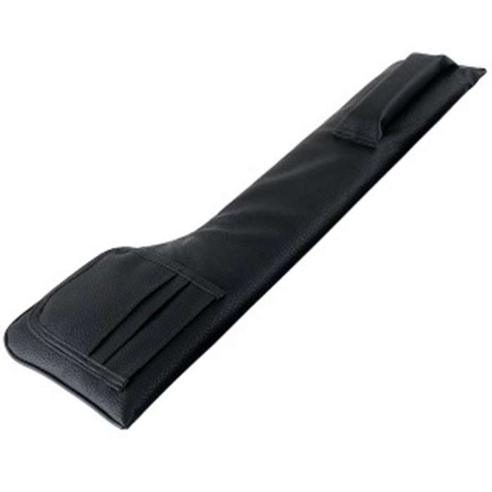 Car Seat Space Filler Pockets PU Leather Auto Seats Leak Stop Pad Soft Padding Cards Holder Storage
