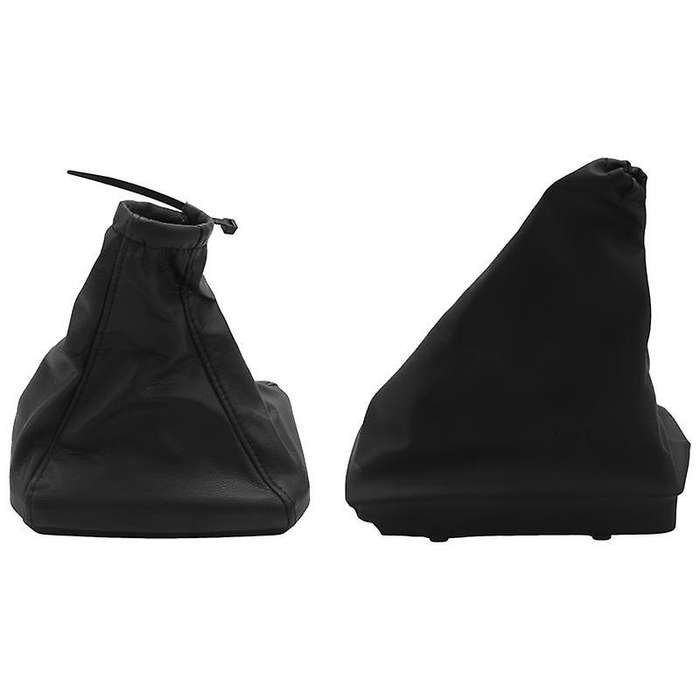 Car Shift Boot Shift Dust Cover Leather Shift Cover with Handbrake Boot for OPEL CORSA C TIGRA B COM