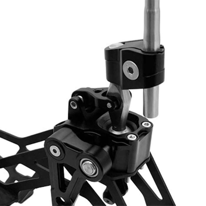 Car Shifter Assembly Adjustable Short Shifter Assembly Dustproof Black 16-21 for Si Fk8 6mt
