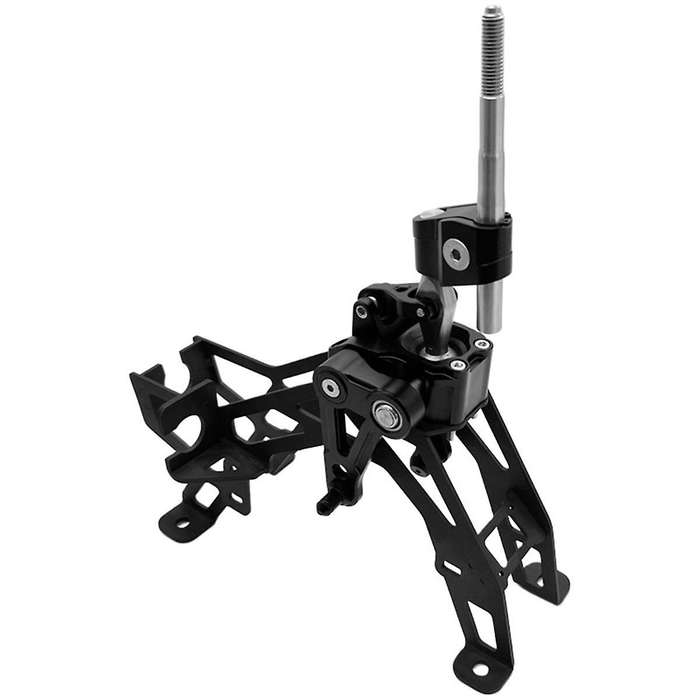 Car Shifter Assembly Adjustable Short Shifter Assembly Dustproof Black 16-21 for Si Fk8 6mt