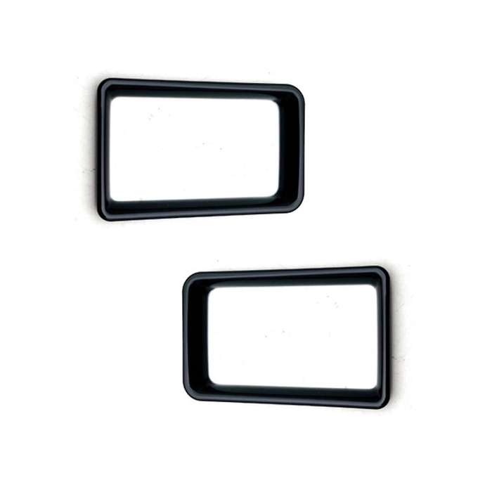 Car Side Air Condition Outlet Vent Cover Trim Decoration for 2020-2023 Rhd Accessories - Black