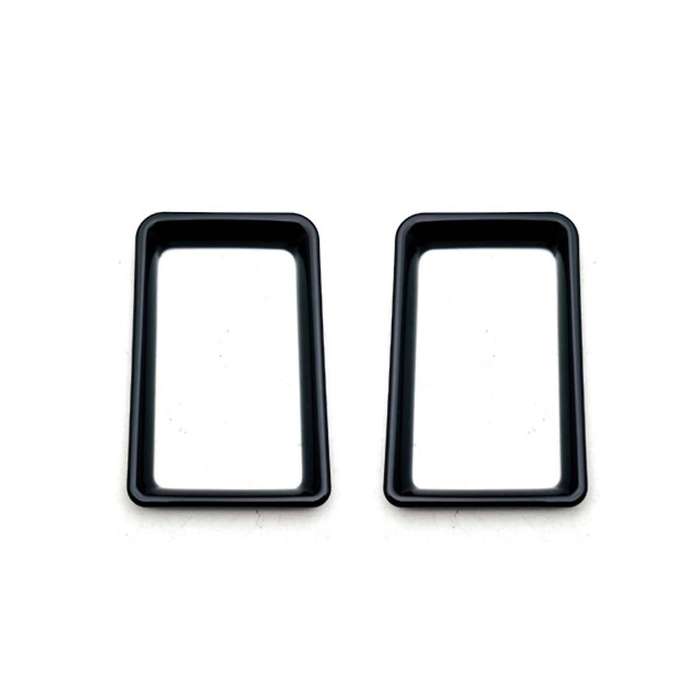 Car Side Air Condition Outlet Vent Cover Trim Decoration for 2020-2023 Rhd Accessories - Black