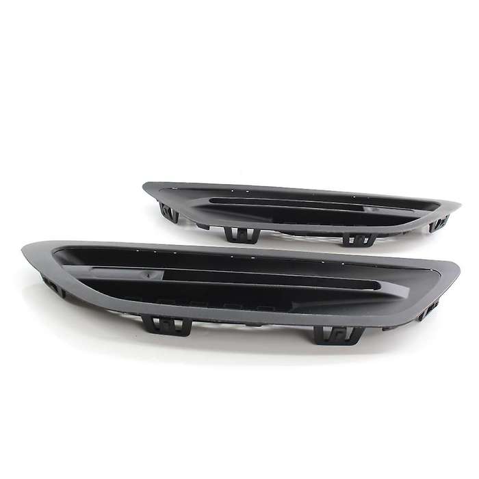 Car Side Air Vent Cover Trim Side Cover Grille for F10 Sedan 5-Series M5 2011-2017 4DR Bright Black