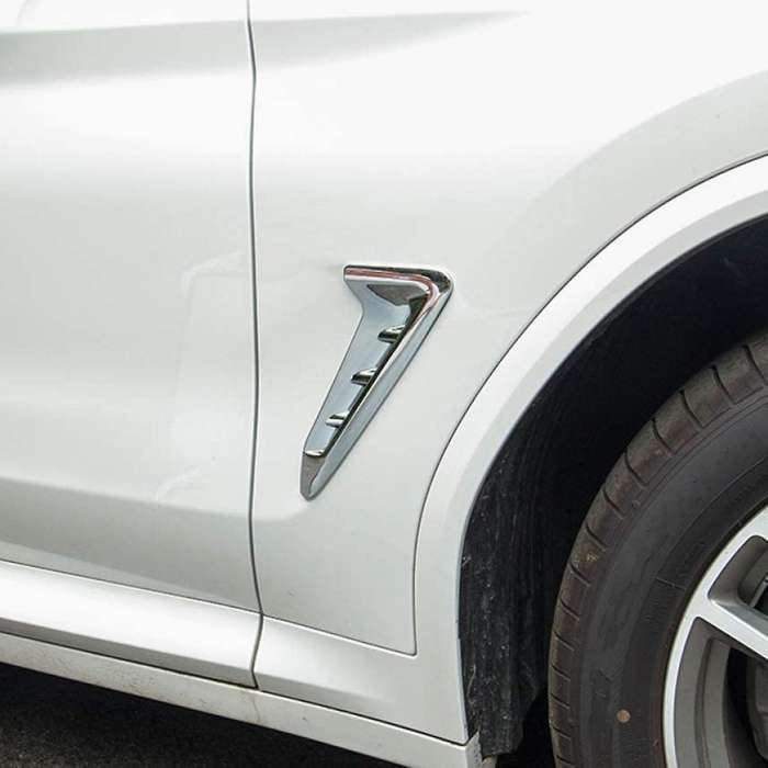 Car Side Air Vent Trim Sticker for- X3 G01 2017 2018 Accessories