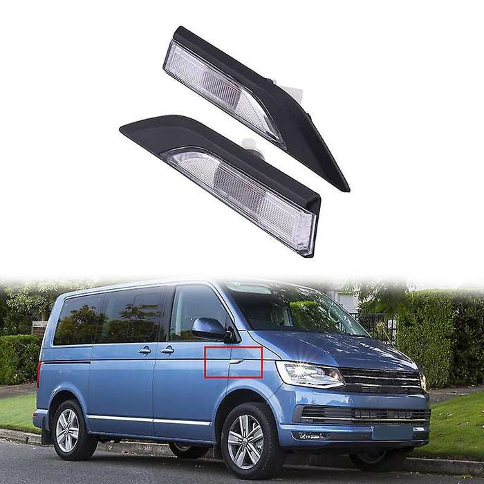 Car Side Marker Turn Signal Light Indicator for Transporter T6 VI MK4 7E0949101 7E0949102