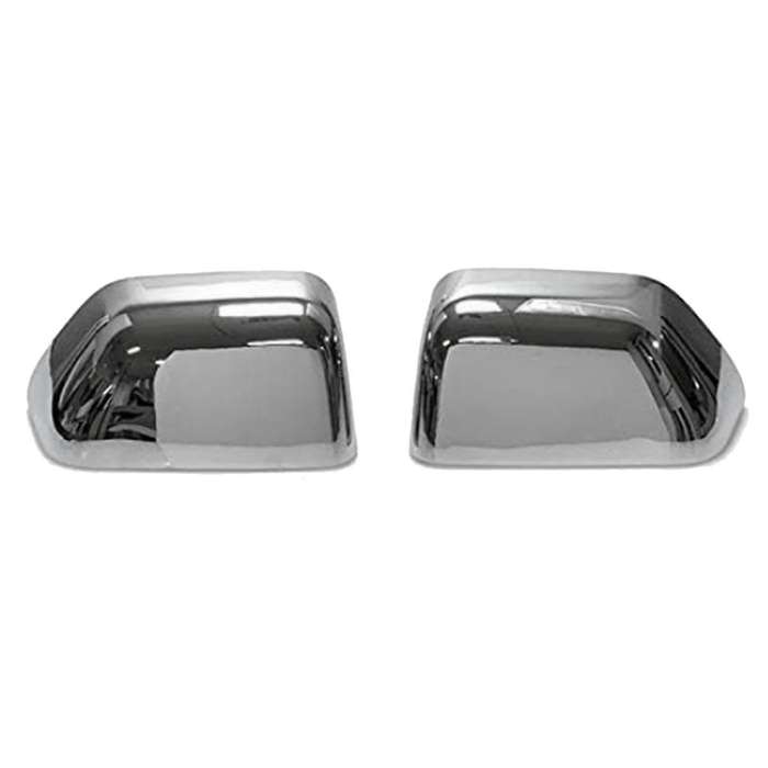 Car Side Mirror Cover for F250 F350 F450 F550 2017-2023 Upper Half Chrome Mirror Housing Car Access