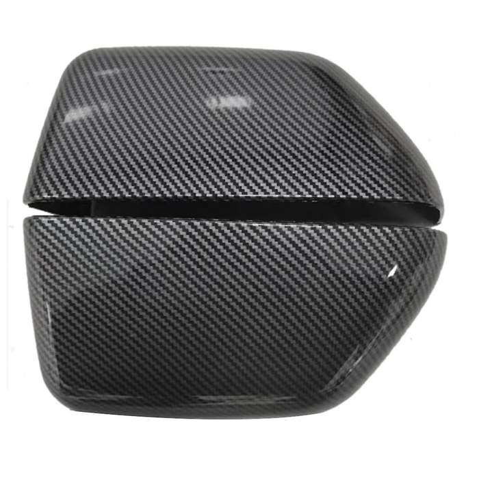 Car Side Mirror Cover for F250 F350 F450 F550 2017-2023 Upper Half Mirror Housing HC3Z-17D743-CA Car