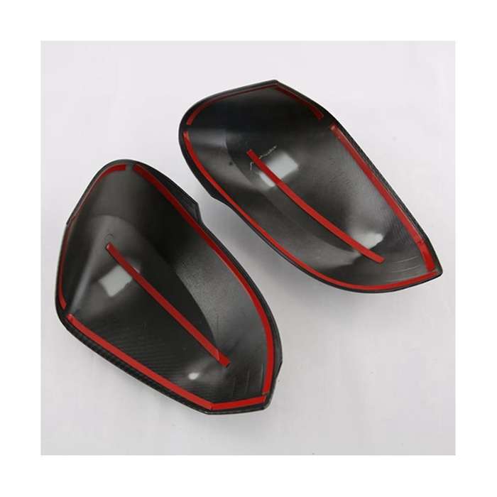 Car Side Rear View Mirror Cover Stick Trims Carbon Fiber Abs for X1 2023