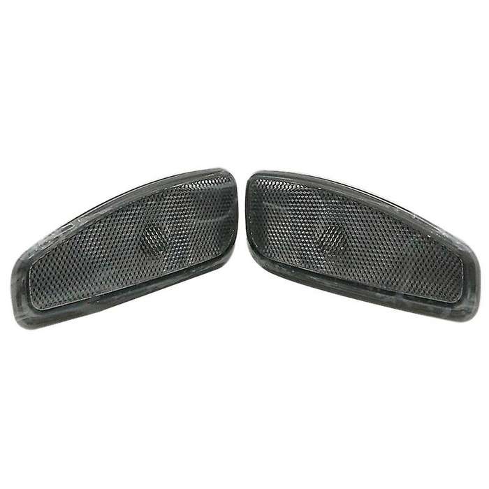 Car Side Reflection Warning Turn Signal Light Lamp Front Turn Signals Light for 2014-2017 Smoke Bla