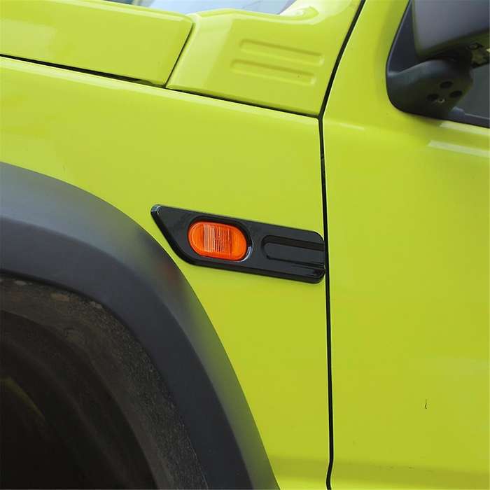 Car Side Turn Signal Light Lamp Decoration Cover for JB64 JB74 2019-2024 Exterior Accessories