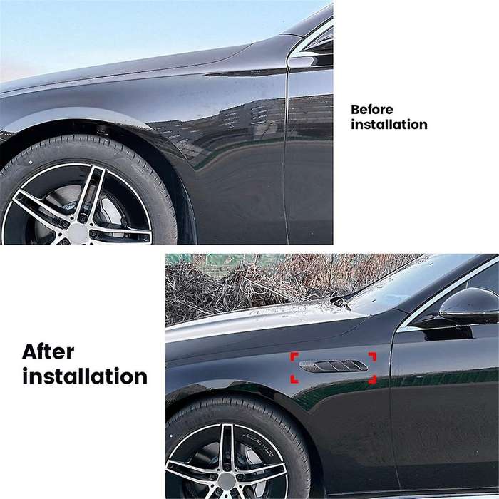 Car Side Vent Air Flow Intake Hood Side Vent Bonnet Cover Trim for E-Class W214 2024+,C