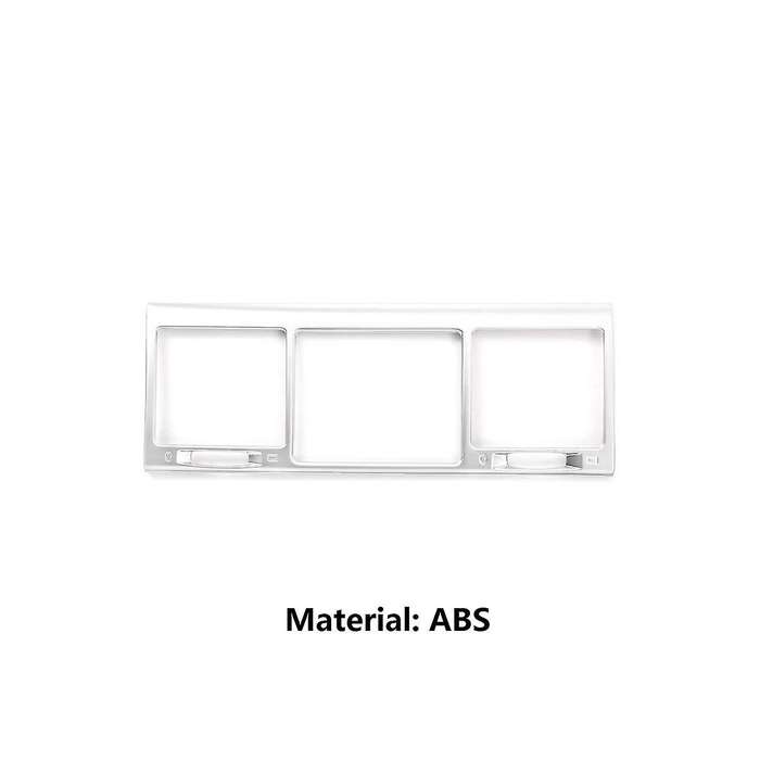 Car Silver Central Air Condition Outlet Vent Cover Trim for - G-class W463 2004-2011
