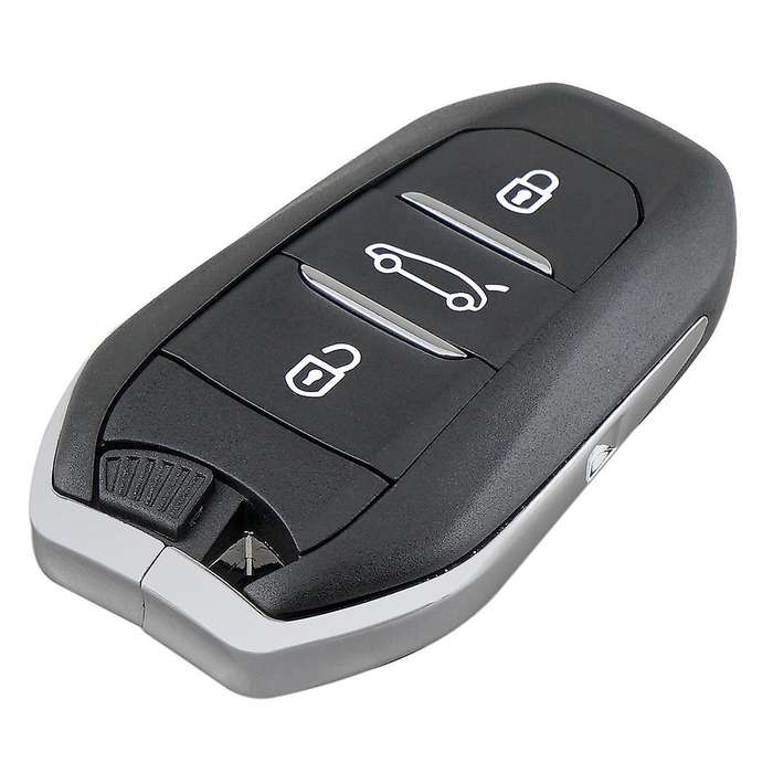 Car Smart Remote Key 3 Button 433Mhz 4A CHIP Fit for 208 3008 508 5008 Expert (B)
