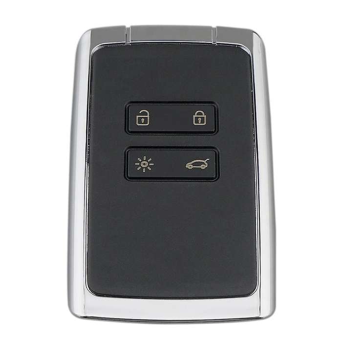Car Smart Remote Key 4 Button Key Case for Koleos Kadjar 2016 2017